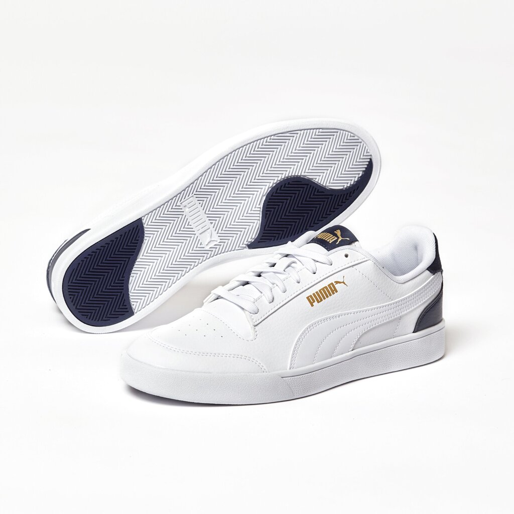 Puma miesten vapaa-ajan kengät SHUFFLE, valkoinen-musta hinta ja tiedot | Miesten urheilu- ja vapaa-ajan kengät | hobbyhall.fi