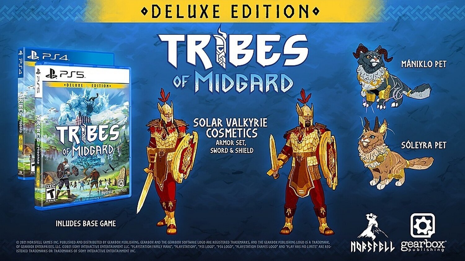 PS5 Tribes of Midgard Deluxe Edition hinta ja tiedot | Tietokone- ja konsolipelit | hobbyhall.fi