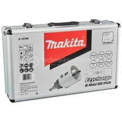 Poranteräsarja Makita E-15796, 8 kpl hinta ja tiedot | Käsityökalut | hobbyhall.fi