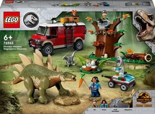 76965 LEGO® Jurassic World Dinosaur Quests: Stegosaurus Discovery hinta ja tiedot | LEGOT ja rakennuslelut | hobbyhall.fi