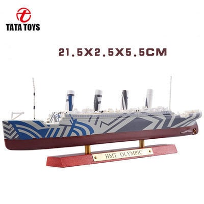 1:1250 RMS TITANIC LUSITANIA MAURETANIA NORMANDIE BRITANNIO RANSKA Risteilyalusmalli Atlas Diecast Boat Toys Collectiabl hinta ja tiedot | Pienoismallit | hobbyhall.fi