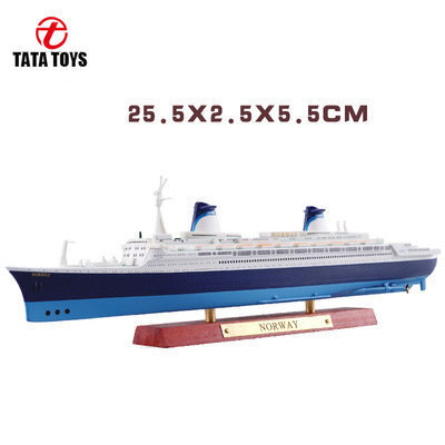 1:1250 RMS TITANIC LUSITANIA MAURETANIA NORMANDIE BRITANNIO RANSKA Risteilyalusmalli Atlas Diecast Boat Toys Collectiabl