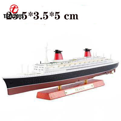 1:1250 RMS TITANIC LUSITANIA MAURETANIA NORMANDIE BRITANNIO RANSKA Risteilyalusmalli Atlas Diecast Boat Toys Collectiabl