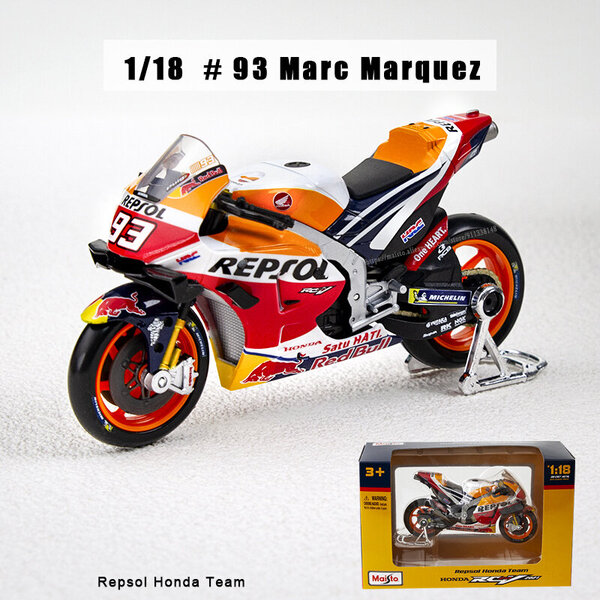 Maisto 1:18 UUSI 2022 Yamaha Factory Racing Team #21 #20 Die Moto GP Racing valumetallimoottoripyörä Mallikokoelman lahjalelu