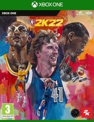 Xbox One peli NBA 2K22 75th Anniversary Edition hinta ja tiedot | Tietokone- ja konsolipelit | hobbyhall.fi