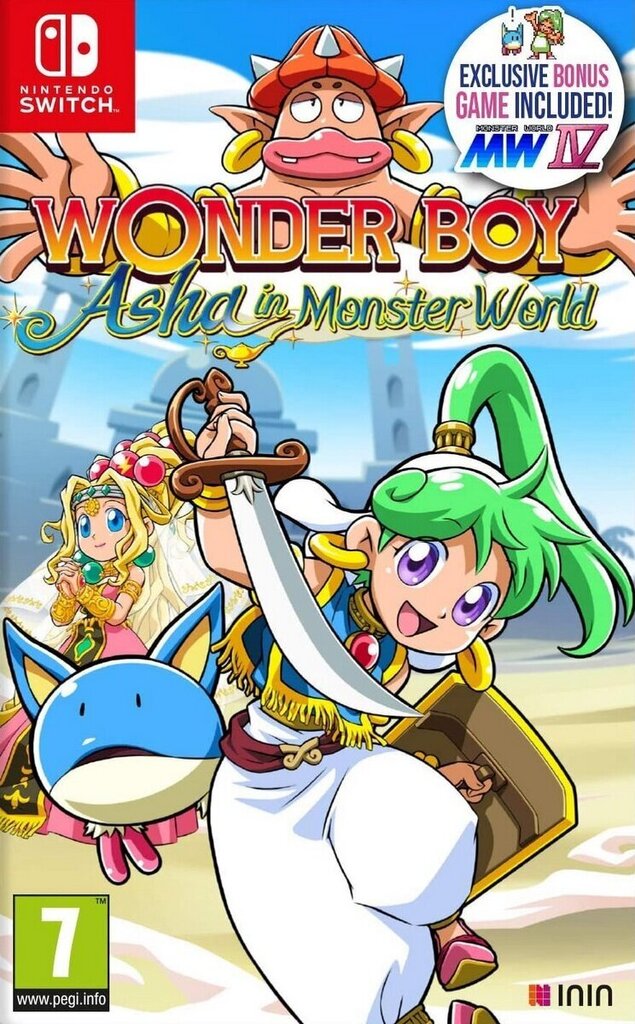 Nintendo Switch peli Wonder Boy: Asha in Monster World hinta ja tiedot | Tietokone- ja konsolipelit | hobbyhall.fi