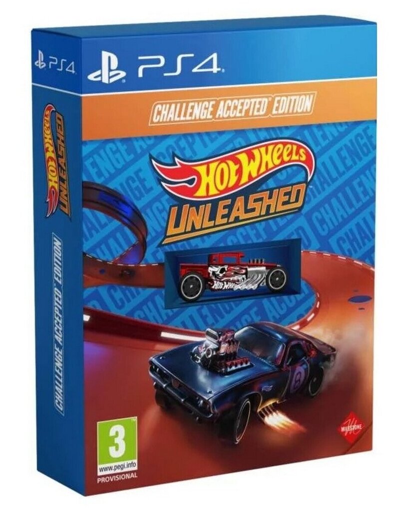 PS4 Hot Wheels Unleashed Challenge Accepted Edition hinta ja tiedot | Tietokone- ja konsolipelit | hobbyhall.fi