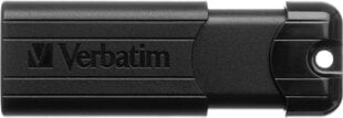 Verbatim - PinStripe USB 3.0 -asema 64 Gt, musta hinta ja tiedot | Verbatim Tietokoneet ja pelaaminen | hobbyhall.fi