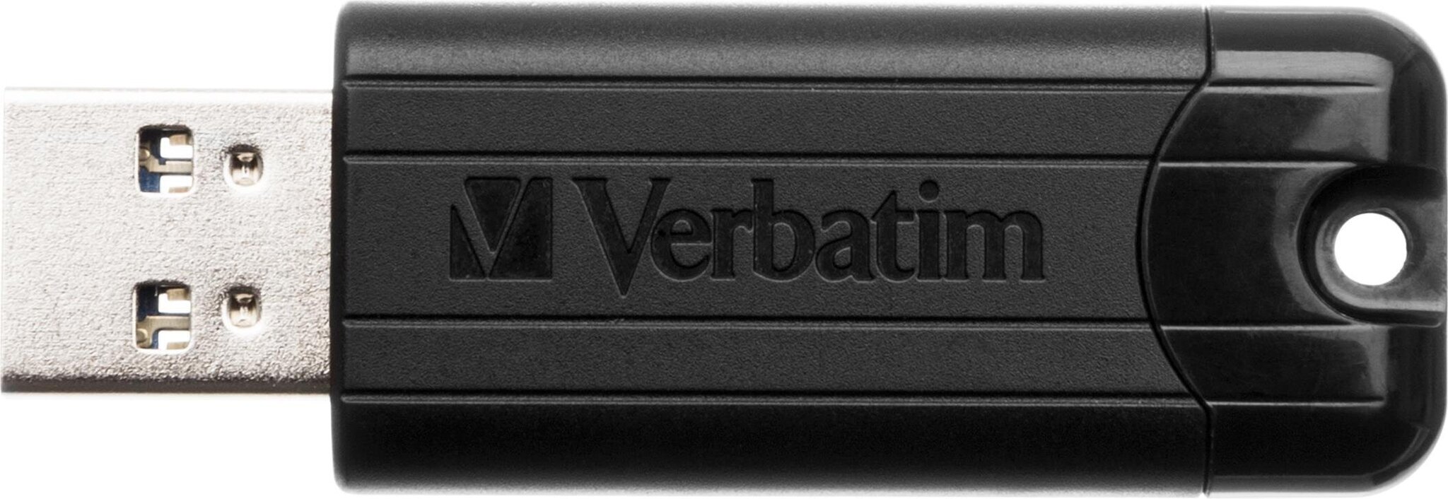 Verbatim - PinStripe USB 3.0 -asema 64 Gt, musta hinta ja tiedot | Muistitikut | hobbyhall.fi