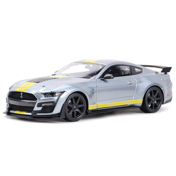 Maisto 1:18 2020 Ford Mustang Shelby GT500 Oranssi Static Die Cast Vehicles Keräilymalli Autolelut