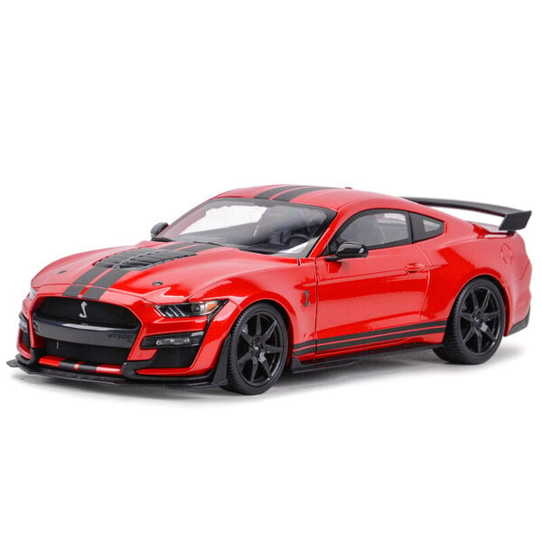 Maisto 1:18 2020 Ford Mustang Shelby GT500 Oranssi Static Die Cast Vehicles Keräilymalli Autolelut