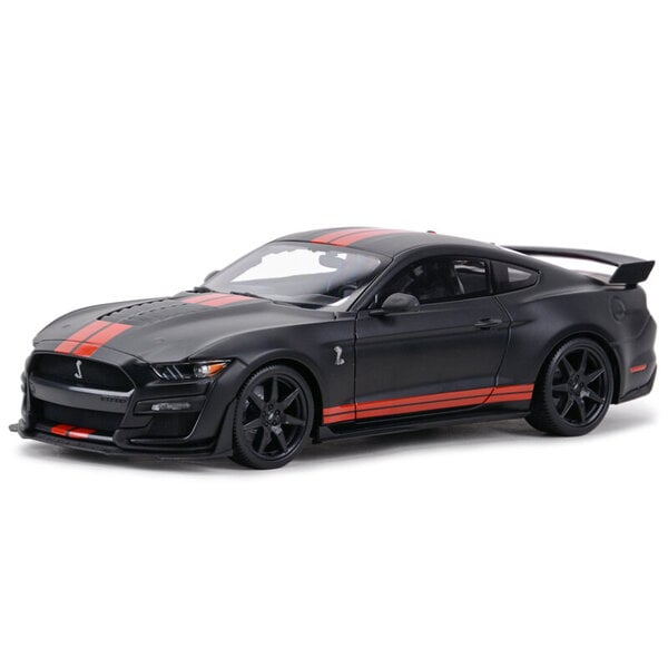 Maisto 1:18 2020 Ford Mustang Shelby GT500 Oranssi Static Die Cast Vehicles Keräilymalli Autolelut