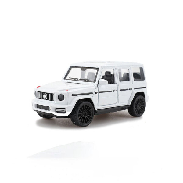 1/43 GLE X6 Off-road Diecast Alloy Cars Malli Lelut 2 Ovi Avoin Korkea Ajoneuvomalli lapsille Kokoelma