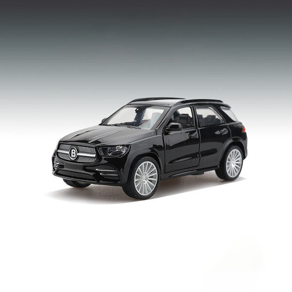 1/43 GLE X6 Off-road Diecast Alloy Cars Malli Lelut 2 Ovi Avoin Korkea Ajoneuvomalli lapsille Kokoelma