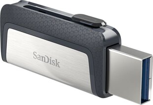 SanDisk Ultra Dual USB-C 3.1 muistitikku 256 GB hinta ja tiedot | Muistitikut | hobbyhall.fi