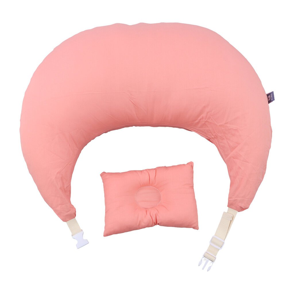 Imetys Pillowsoft Pehmeä Pestävä Monitoiminen Pure Color Imetystyyny Mother Baby Pink hinta ja tiedot | Vauvan tyynyt ja peitot | hobbyhall.fi