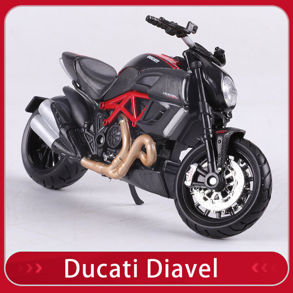 Maisto 1:18 Ducati Panigle V4 S Diavel Kawasaki Ninja H2 R Moottoripyörämalli Lelut Keräilyharrastukset