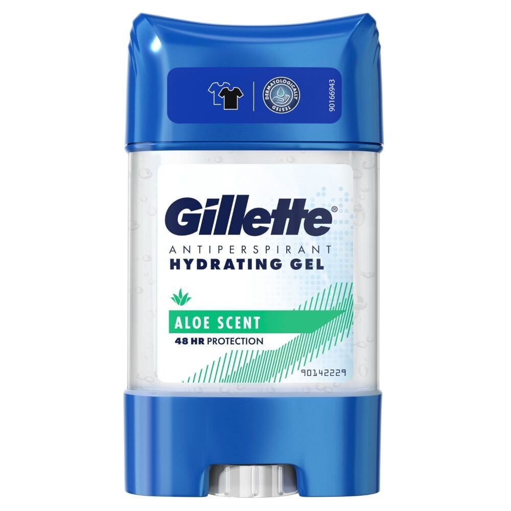 Gillette Aloe antiperspirantti, 70 ml x 3 kpl hinta ja tiedot | Deodorantit | hobbyhall.fi