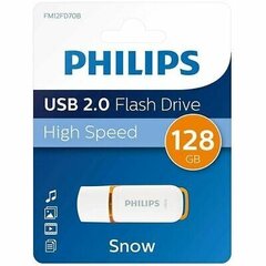 PHILIPS USB 2.0 FLASH DRIVE SNOW EDITION (ORANSSI) 64 GT hinta ja tiedot | Philips Kovalevyt ja muistitikut | hobbyhall.fi