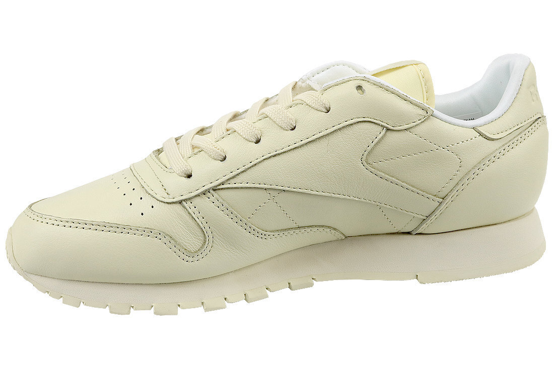 -Naisten urheilukengät Reebok Classic Nahka, vaaleankeltainen hinta ja tiedot | Naisten urheilu- ja vapaa-ajan kengät | hobbyhall.fi