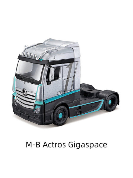 Bburago 1:43 Volvo FH16 Globetrotter 750 XXL 4X2 raskas traktori kuorma-auto Red Head Die Cast Keräilyt Harrastukset Moottoripyörä malli Lelut