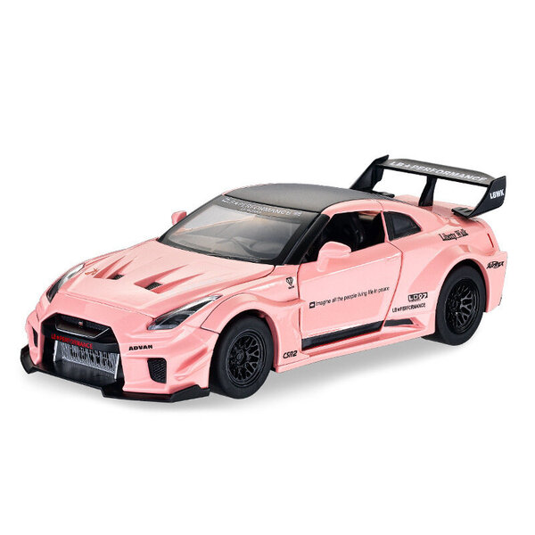 Uusi 1:32 NISSAN GTR GT-R R35 metalliseos automalli painevalut ja leluajoneuvot leluautot lasten lelut lapsille lahjat pojan lelu