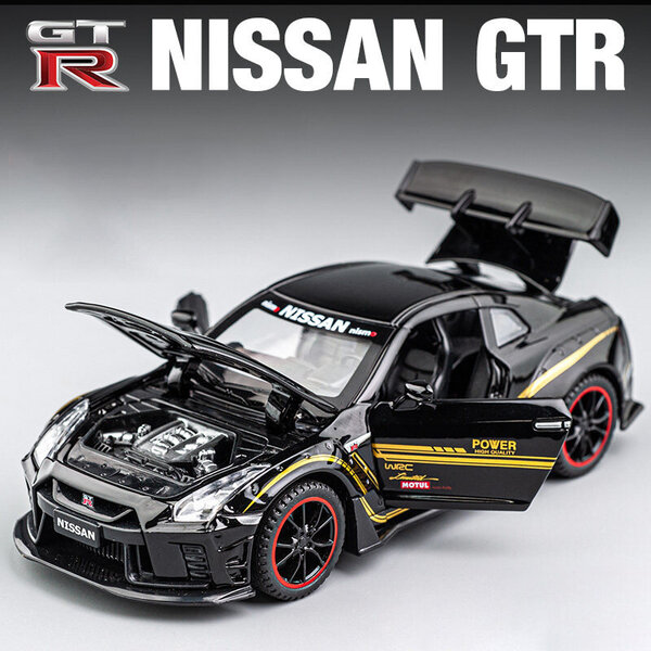 Uusi 1:32 NISSAN GTR GT-R R35 metalliseos automalli painevalut ja leluajoneuvot leluautot lasten lelut lapsille lahjat pojan lelu