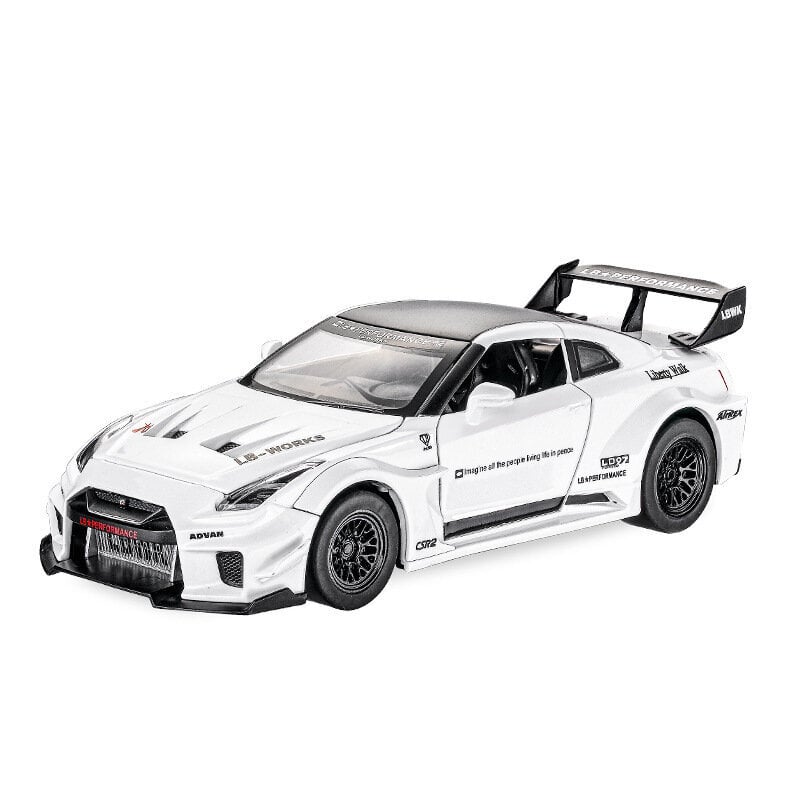 Uusi 1:32 NISSAN GTR GT-R R35 metalliseos automalli painevalut ja leluajoneuvot leluautot lasten lelut lapsille lahjat pojan lelu hinta ja tiedot | Pienoismallit | hobbyhall.fi