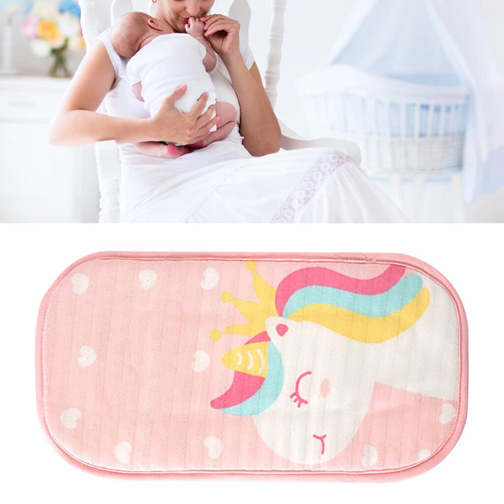 Vauvan Ice Sleeve Tyyny Kesä Pehmeä Mukava Vauvan Jäähdytyskäsivarsipehmuste leveällä kuminauhalla Imettävälle Pink Horse hinta ja tiedot | Vauvan tyynyt ja peitot | hobbyhall.fi