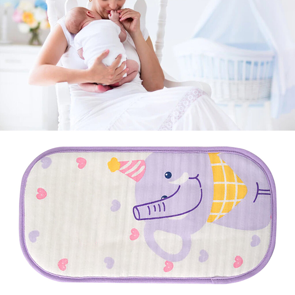 Vauvan Ice Sleeve Tyyny Kesä Pehmeä Mukava Vauvan Jäähdytyskäsivarsipehmuste leveällä kuminauhalla Imetykseen It's Purple Elephant hinta ja tiedot | Vauvan tyynyt ja peitot | hobbyhall.fi