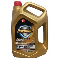 Texaco Havoline Pro DS M SAE 5W-30 hinta ja tiedot | Moottoriöljyt | hobbyhall.fi