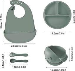 ANTUREBAY Lasten aterinsarja hinta ja tiedot | Astiat | hobbyhall.fi