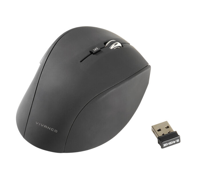 Langaton hiiri VIVANCO USB Wireless 1600 dpi hinta ja tiedot | Tietokone- ja konsolipelit | hobbyhall.fi