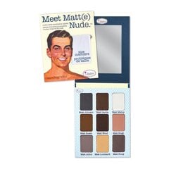 TheBalm Meet Matt(e) Nude Eyeshadow Palette luomiväri 25,5 g hinta ja tiedot | The Balm Hajuvedet ja kosmetiikka | hobbyhall.fi
