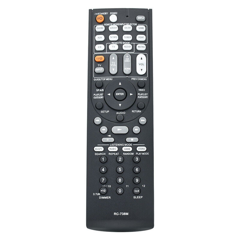 Uusi vaihtokaukosäädin Rc-738m Onkyo Av-vastaanottimelle Ht-rc160 Ht-s7200 Tx-sr607 ohjain - Kaukosäädin - AliExpress hinta ja tiedot | TV-lisätarvikkeet | hobbyhall.fi