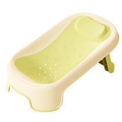 Baby Bath Support Tub Makuutuki Liukumaton yleissuihkuverkko Makaava kylpyamme vastasyntyneille Vihreä hinta ja tiedot | Kylpyvälineet | hobbyhall.fi