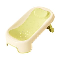 Baby Bath Support Tub Makuutuki Liukumaton yleissuihkuverkko Makaava kylpyamme vastasyntyneille Vihreä hinta ja tiedot | Kylpyvälineet | hobbyhall.fi