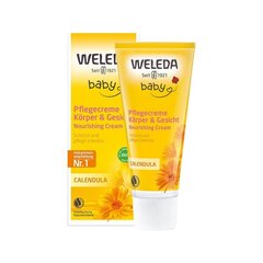 Kosteuttava vauvan vartalovoide Weleda Baby, 75 ml hinta ja tiedot | Lasten ja äitiysajan kosmetiikka | hobbyhall.fi