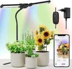 Diivoo GL-05B Kasvivalo LED, Bluetooth hinta ja tiedot | Sisäpuutarhat ja kasvilamput | hobbyhall.fi