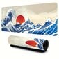 Kanagawa Aalto Iso XL Hiirimatto - Japanilaiset Sinivalkoiset Aallot, 80.01 X 29.97 cm, Polyesterikuitu, Ihanteellinen Toimistoon Ja Pelaamiseen hinta ja tiedot | Pelien oheistuotteet | hobbyhall.fi