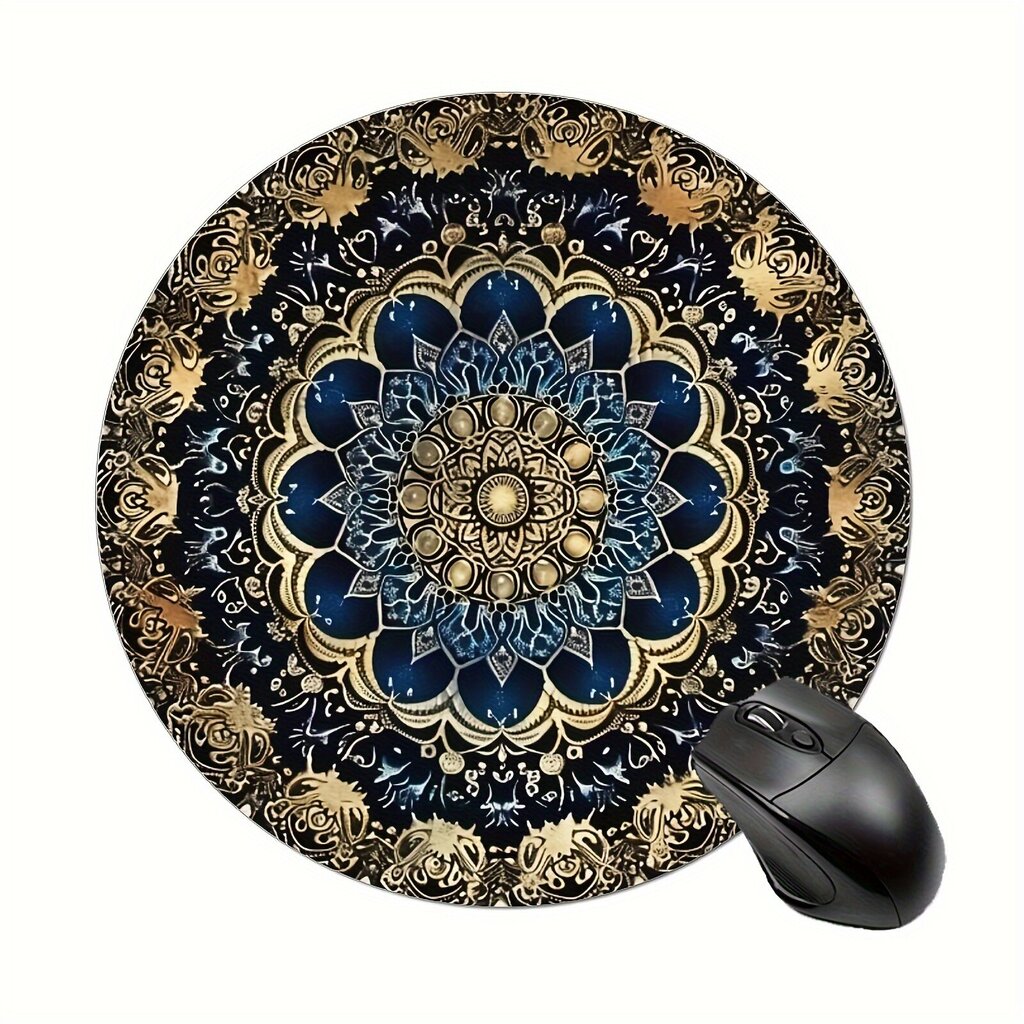 Elegantti Kultainen Mandala Sininen Galaksi Hiirimatto hinta ja tiedot | Pelien oheistuotteet | hobbyhall.fi