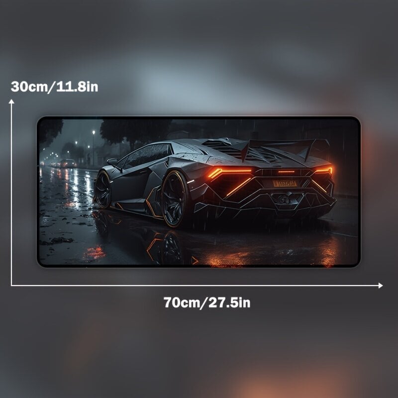 Suuri Tyylikäs Hiirimatto, Vedenkestävä Ja Liukumaton hinta ja tiedot | Pelien oheistuotteet | hobbyhall.fi