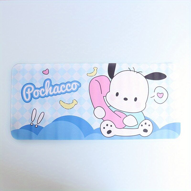 Suuri Desk Mat - Pochacco ja Melody Suunnittelu, Suorakulmainen PVC Toimistohiirimatto ja Opiskelualusta, Anti-Lika Sanrio Desk Tarvikkeet Sanrio Desk Mat hinta ja tiedot | Pelien oheistuotteet | hobbyhall.fi