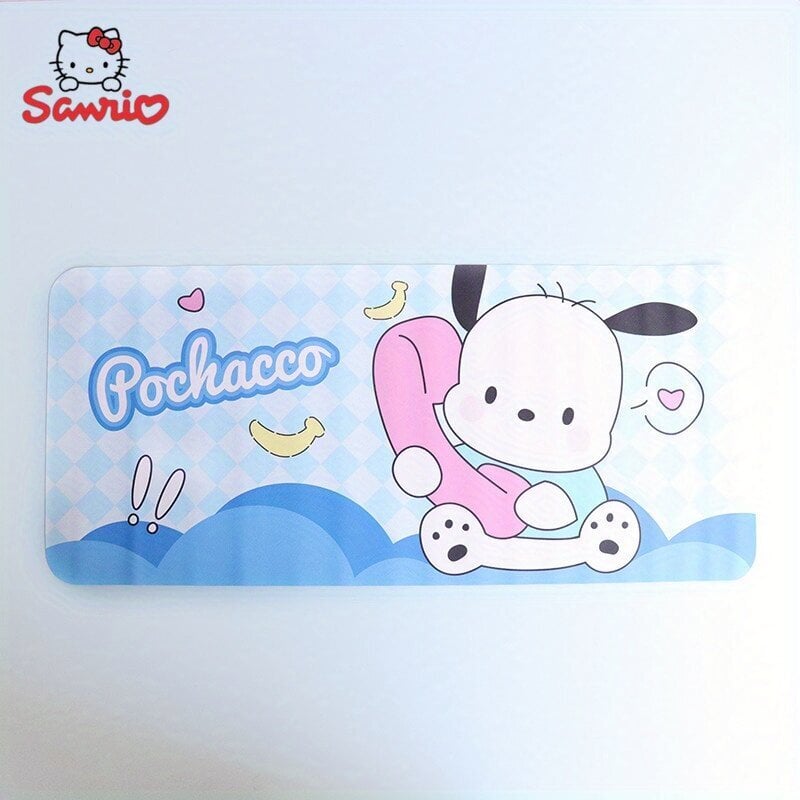 Suuri Desk Mat - Pochacco ja Melody Suunnittelu, Suorakulmainen PVC Toimistohiirimatto ja Opiskelualusta, Anti-Lika Sanrio Desk Tarvikkeet Sanrio Desk Mat hinta ja tiedot | Pelien oheistuotteet | hobbyhall.fi