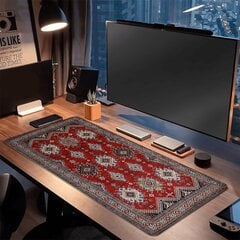 Vintage Punainen Kilim Design Hiirimatto | Extra Suuri Liukumaton Kumipohja. hinta ja tiedot | Pelien oheistuotteet | hobbyhall.fi