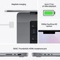 Apple MacBook Pro 14" M1 Max 10C CPU, 32C GPU/32GB/1TB SSD/Space Grey/US English - Z15G0045Q hinta ja tiedot | Kannettavat tietokoneet | hobbyhall.fi