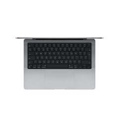 Apple MacBook Pro 14" M1 Max 10C CPU, 32C GPU/32GB/1TB SSD/Space Grey/US English - Z15G0045Q hinta ja tiedot | Kannettavat tietokoneet | hobbyhall.fi