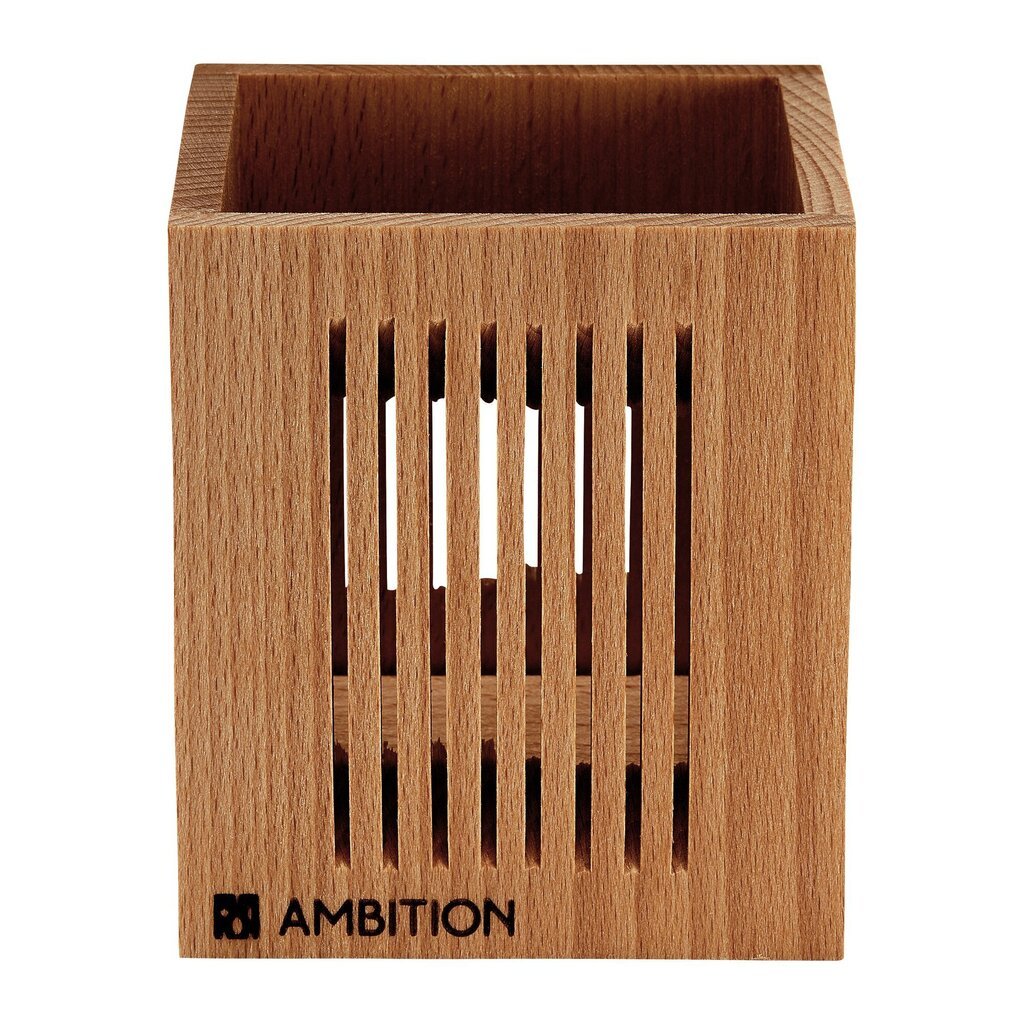 Ambition keittiövälineiden teline Natural 1, 10x10x12 cm hinta ja tiedot | Keittiövälineet | hobbyhall.fi