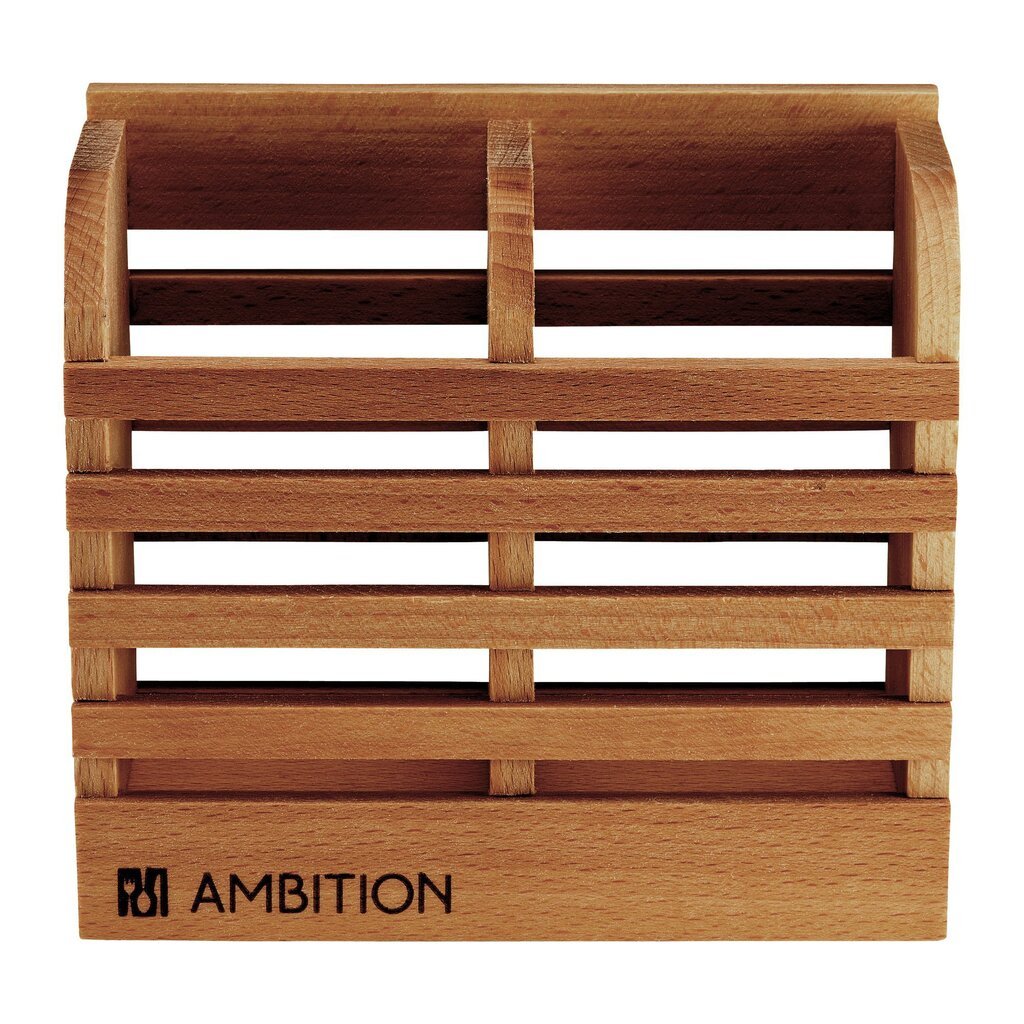 Ambition keittiövälineiden teline Natural 2, 16x7x14 cm hinta ja tiedot | Keittiövälineet | hobbyhall.fi