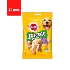 Pedigree Multi Biscrok, 200 g x 11 kpl hinta ja tiedot | Koiran herkut | hobbyhall.fi